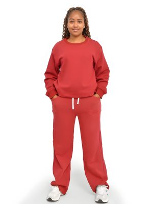 The Berry Red Sweatsuit